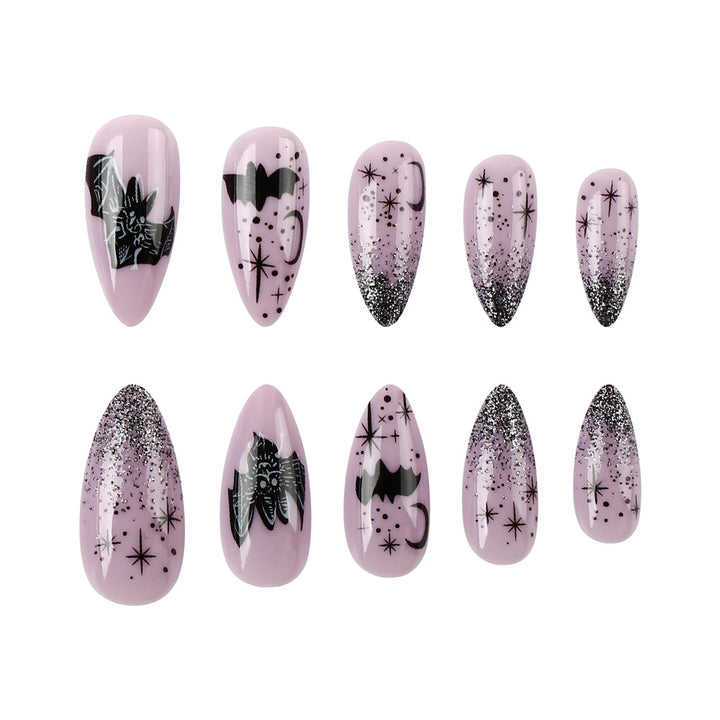 Festive Themed Press-On Nails Bowlift