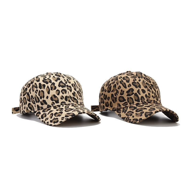 Women's Animal Print Baseball Cap Bowlift