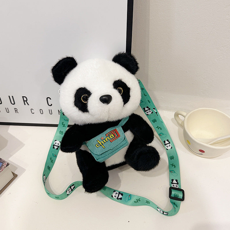 Plush Panda Backpack