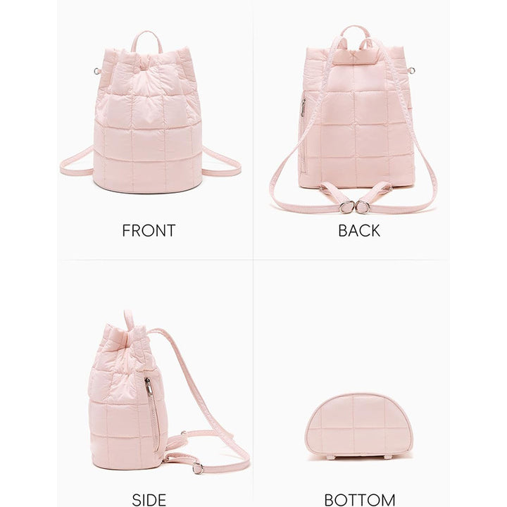 Modern backpack bag with practical drawstring opening Bowlift