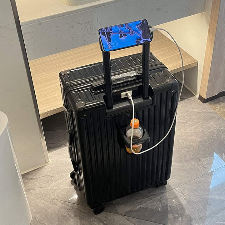 Smart Tech-Enabled Travel Suitcase Bowlift