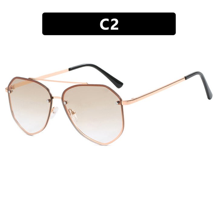 Women's stylish sunglasses in unique pentagram design Bowlift