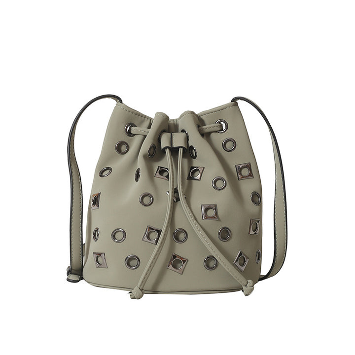 Stylish Drawstring Bucket Bag