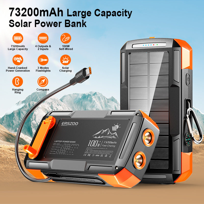 Portable Solar Power Bank Bowlift