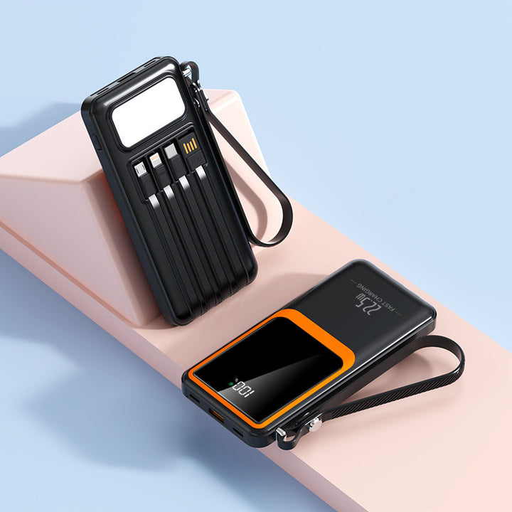 compact power bank with digital display Bowlift