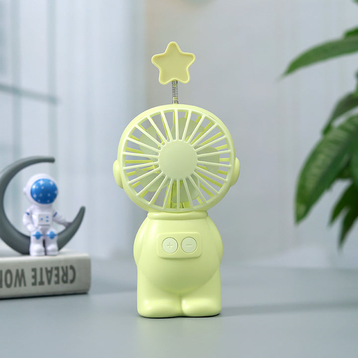 Unisex Portable Mini Fan in Creative Figure Design Bowlift