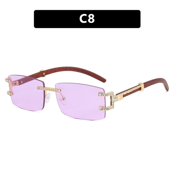 Ladies exclusive sunglasses in elegant design with rhinestone accents Bowlift