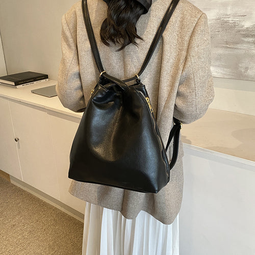 Elegant Faux Leather Tote Bag Bowlift