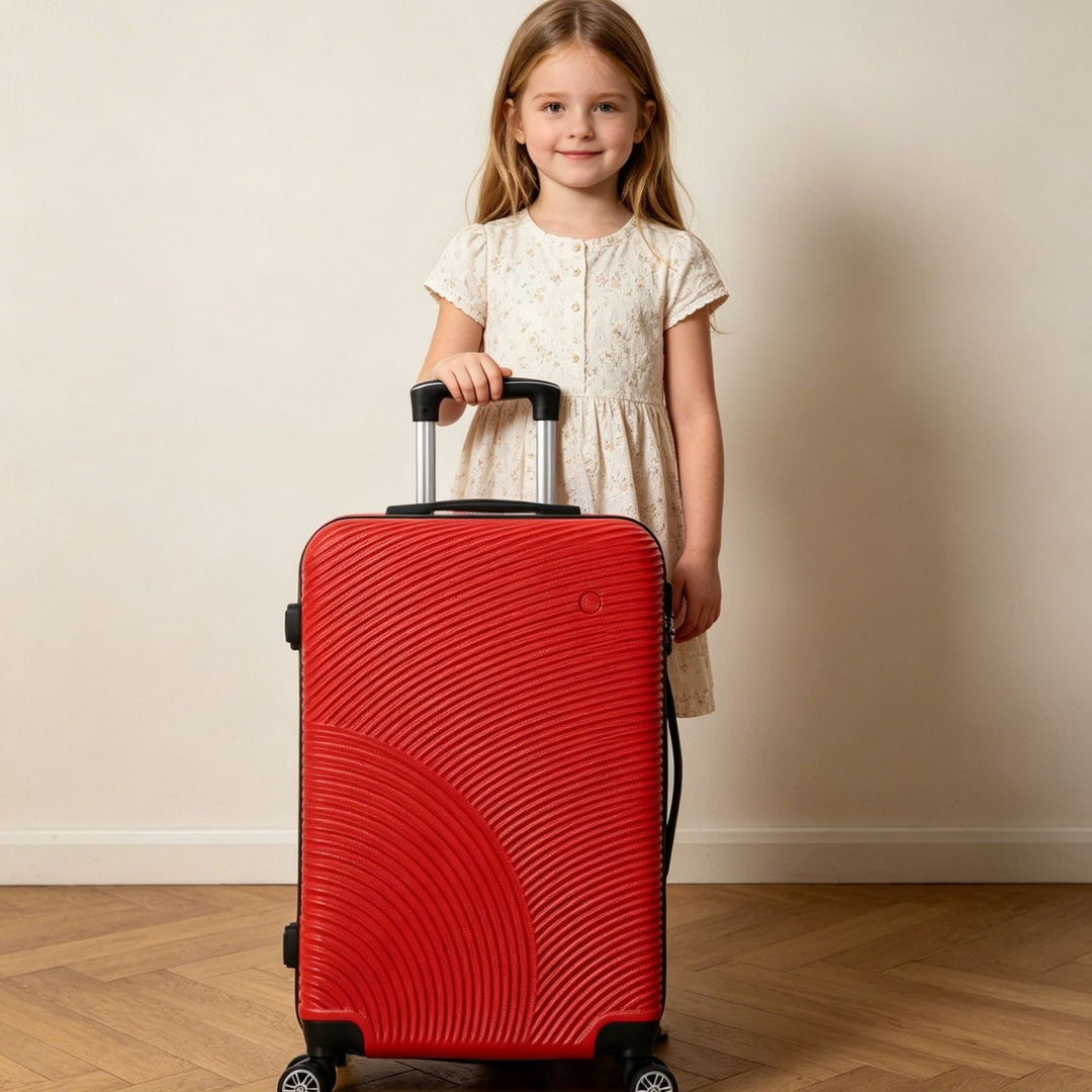Unisex Impact-Resistant Hard Shell Luggage Set Bowlift