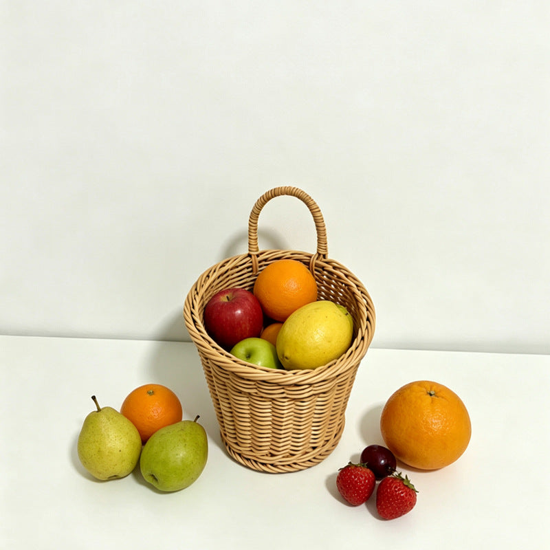 Handcrafted Woven Decorative Storage Basket Bowlift