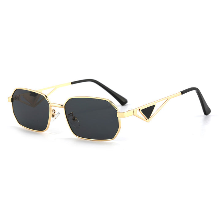 Men's Geometric Frame Sunglasses Bowlift