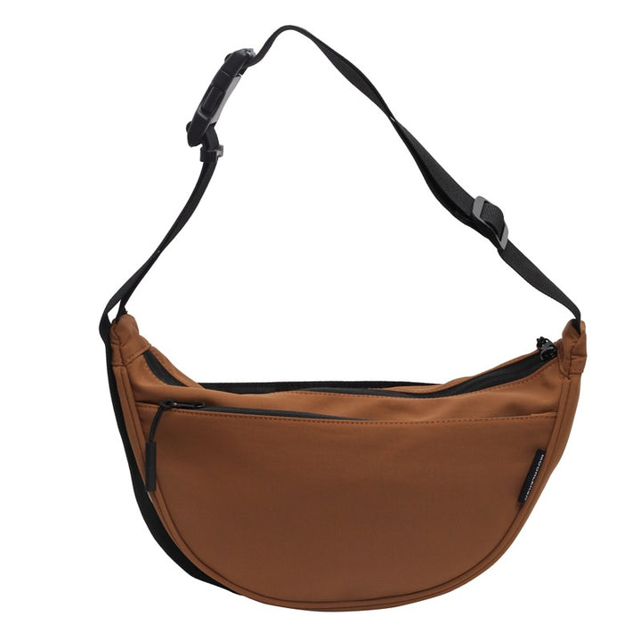 Shoulder bag with adjustable strap and multiple compartments Bowlift