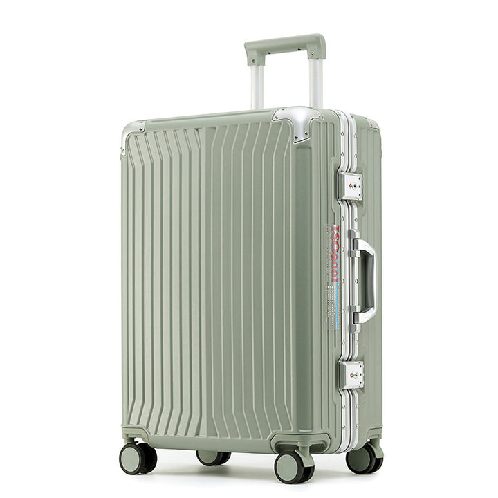 Unisex Rugged Hard-Shell Rolling Suitcase Bowlift