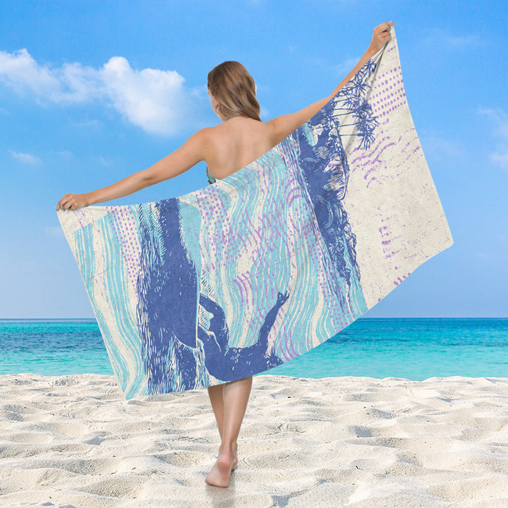 Women's beach towel by Bowlift