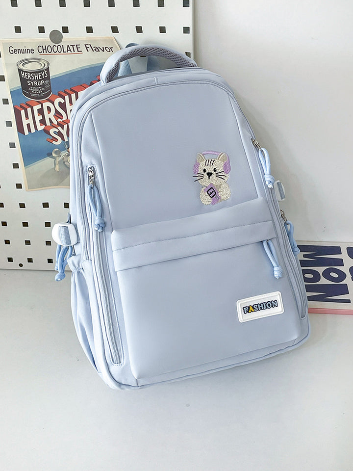 Cute Illustrated Cat Design Backpack