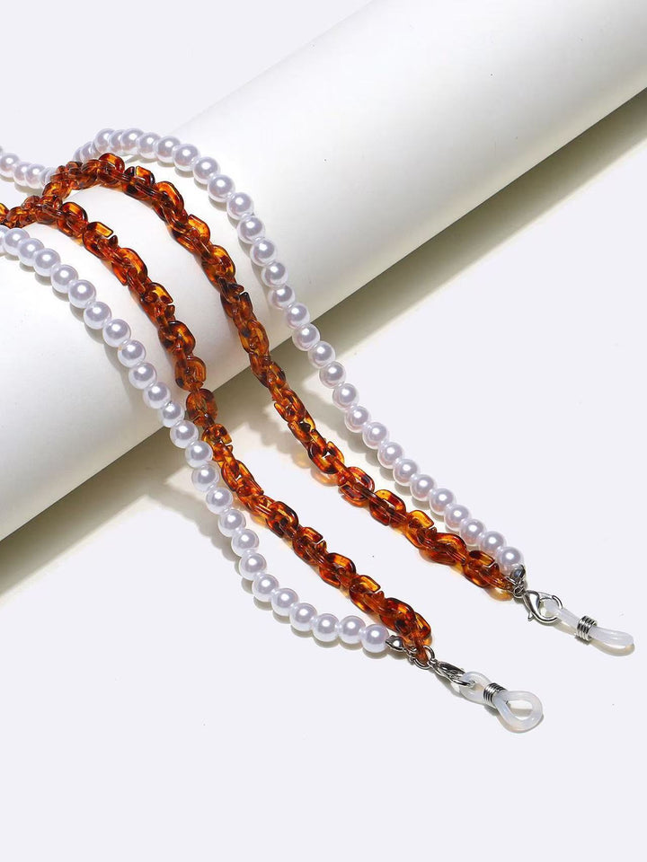 Beaded Eyewear Chain with Accents Bowlift