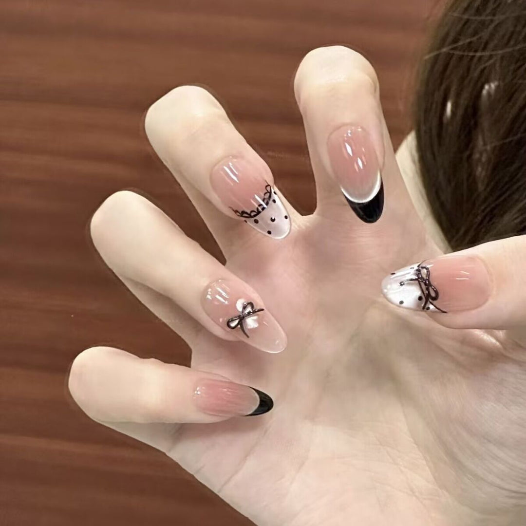 Elegant Artificial Nail Art Design Bowlift