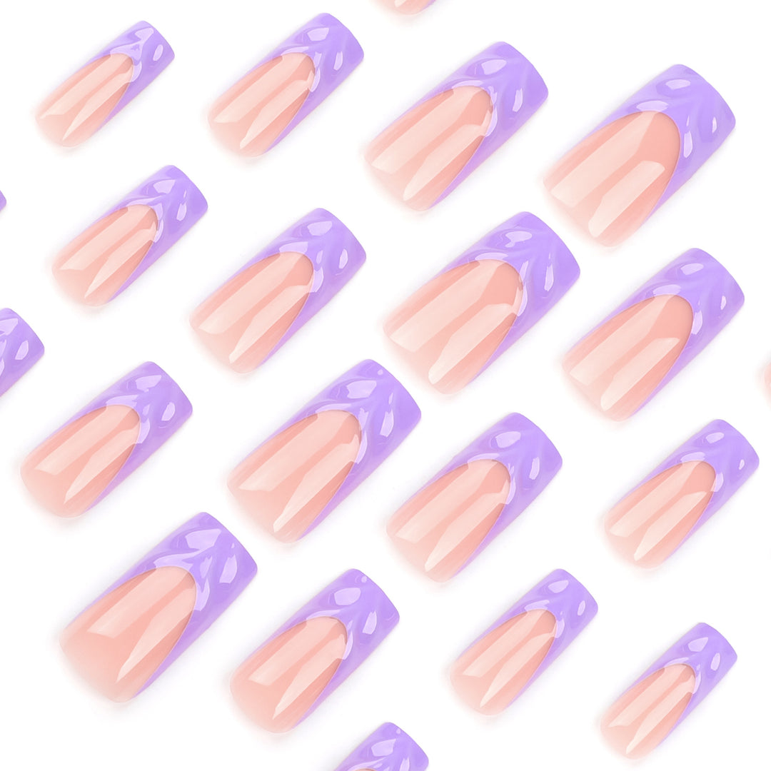 Artful Gel Nails with Transparent Gradient and Elegant Accents Bowlift