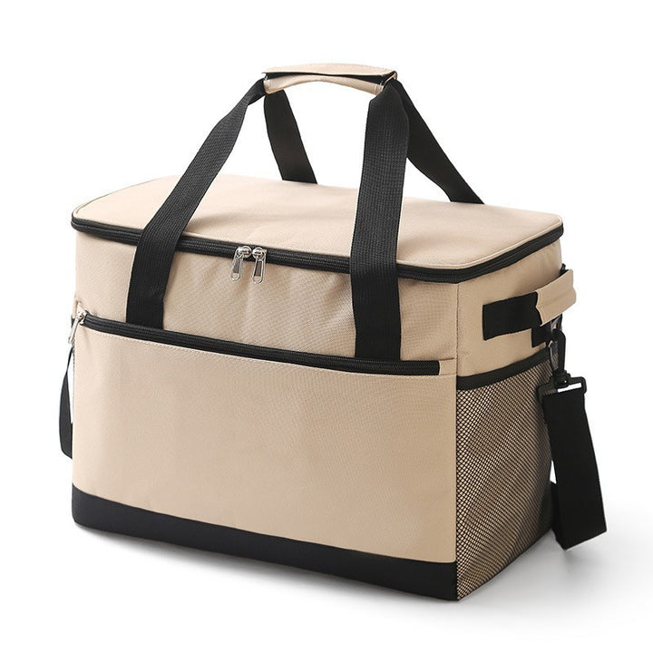 Unisex cooler bag with flexible interior and carrying handles Bowlift