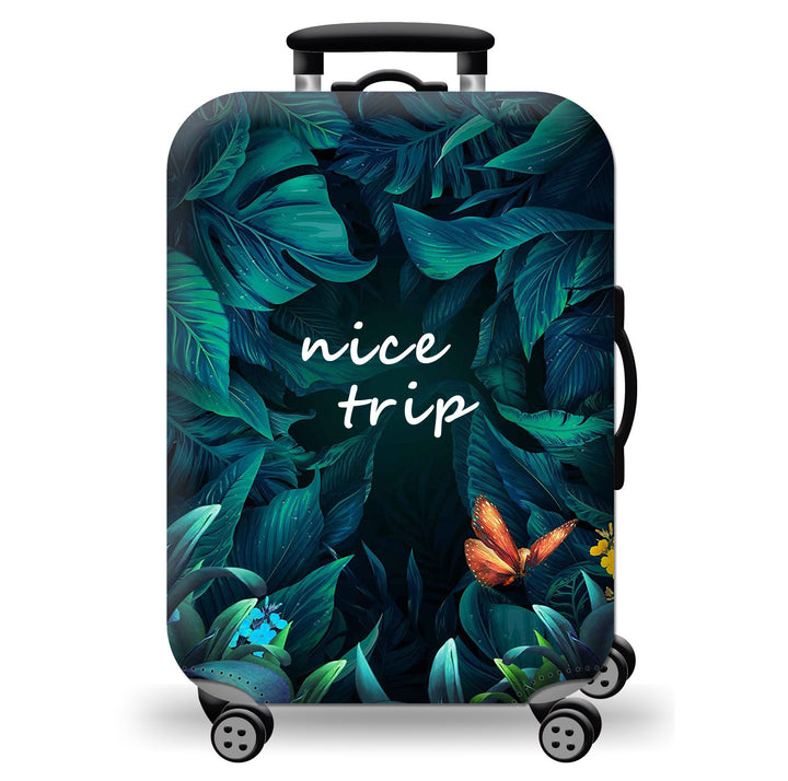 Unisex Hard-shell suitcase with stunning mountain landscape design Bowlift