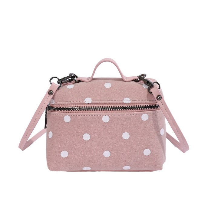 Chic Polka Dot Crossbody Bag Bowlift