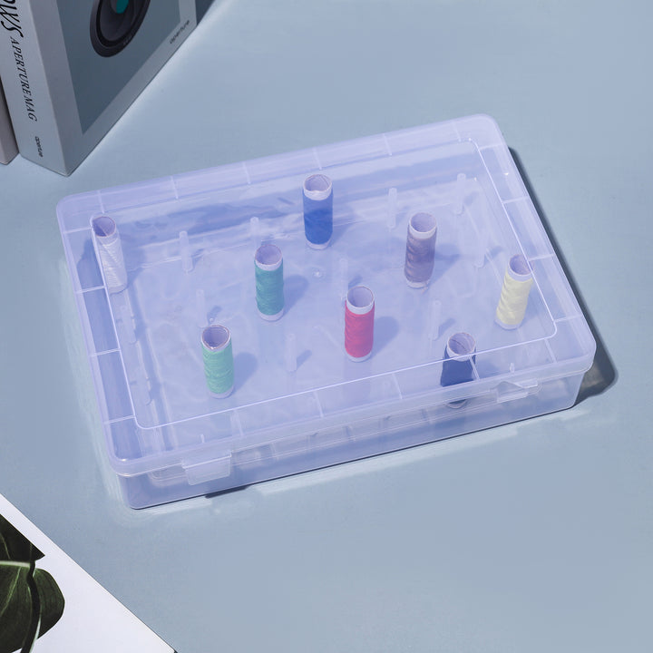 Multi-Compartment Craft Supplies Organizer Bowlift
