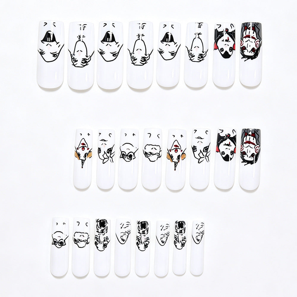 Themed Character Nail Art Decals Bowlift