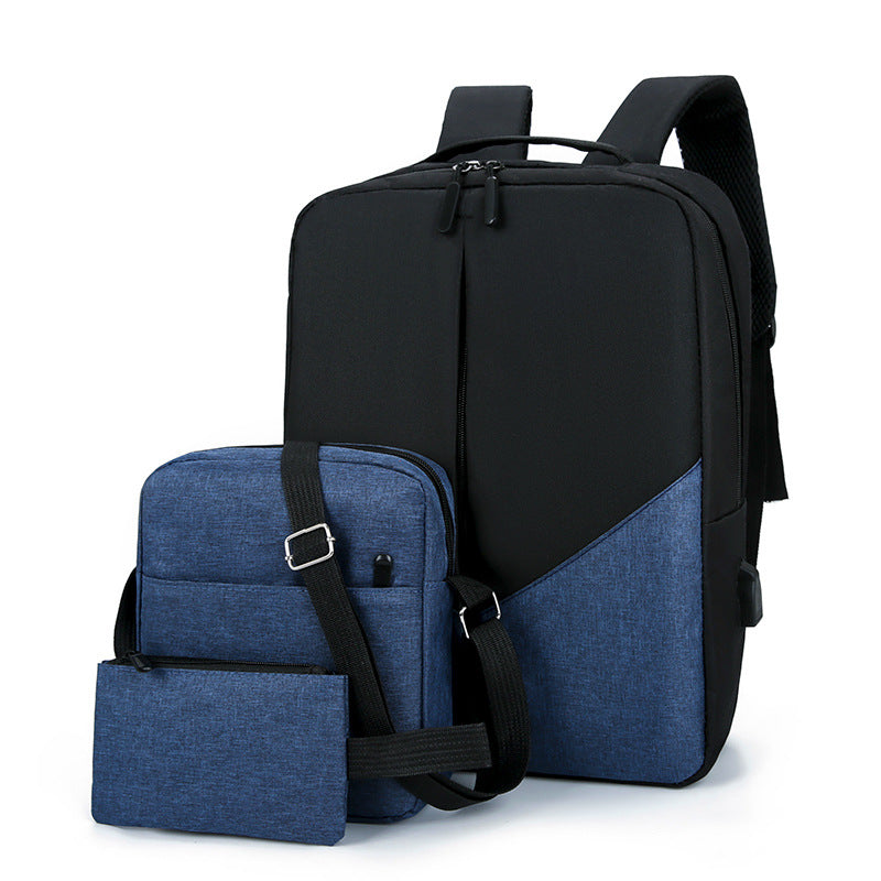 Versatile Multi-Pocket Laptop Backpack Set Bowlift