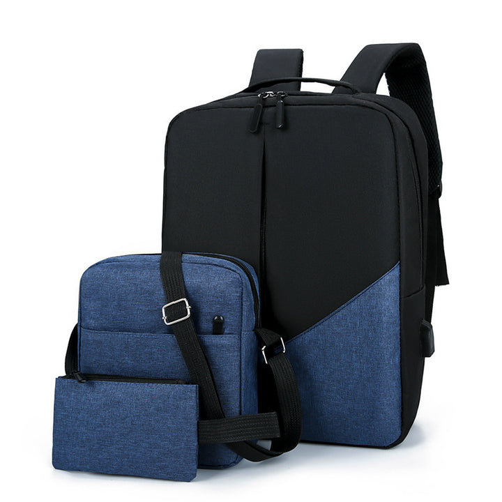 Versatile Multi-Pocket Laptop Backpack Set Bowlift