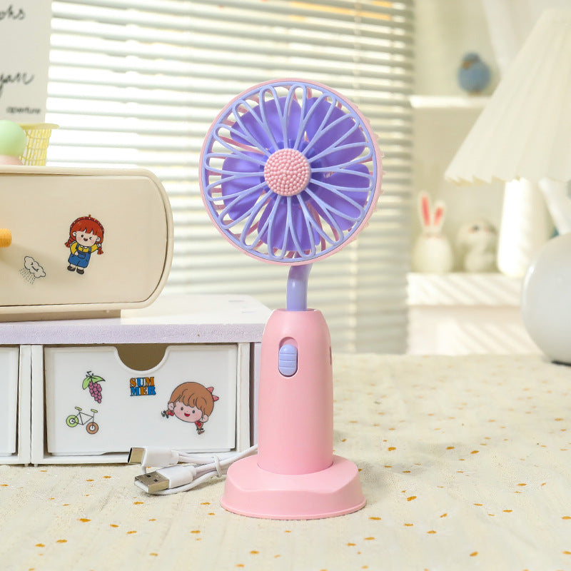 Women portable plant fan with flexible gooseneck Bowlift