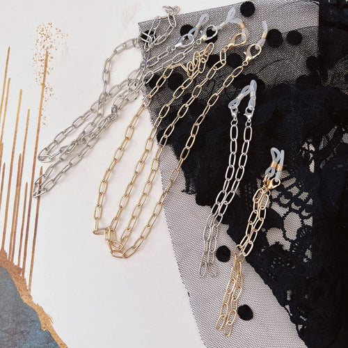 Stylish Long-Link Eyewear Chain Bowlift