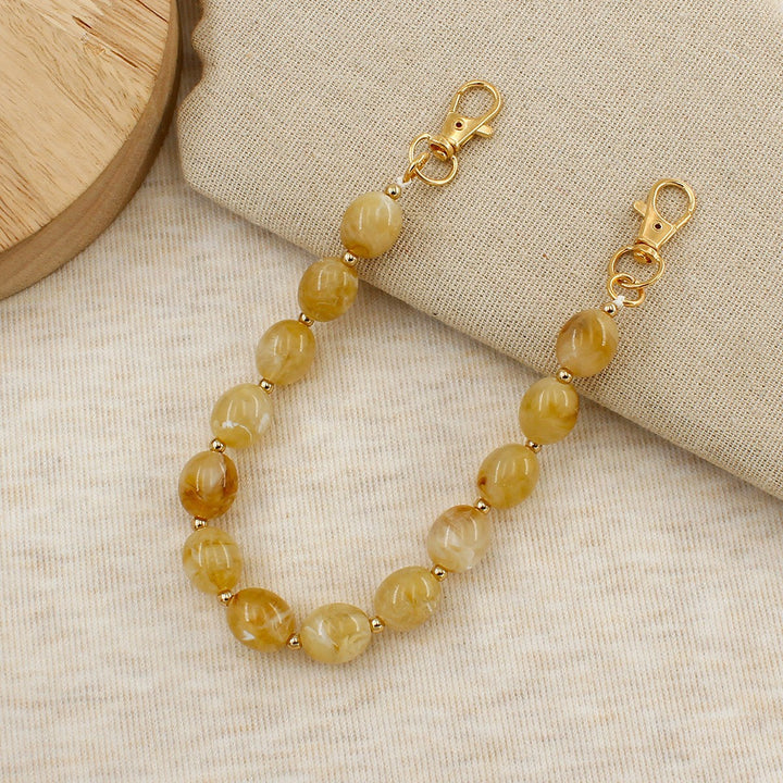Elegant Beaded Eyewear Chain Bowlift