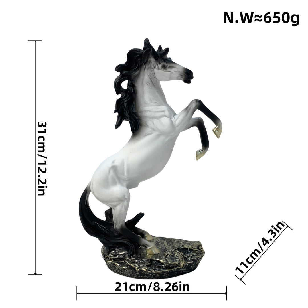 Decorative horse sculpture Bowlift