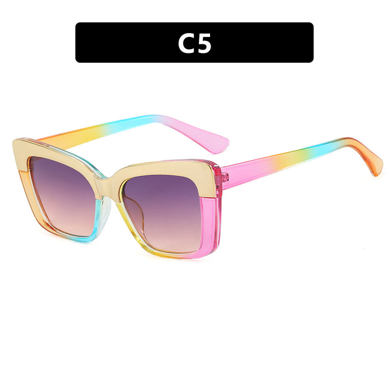 Women's fashionable glasses in trendy geometric design Bowlift