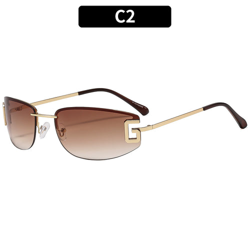 Elegant Oversized Shield Sunglasses