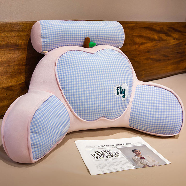 Comfortable support cushion with playful fruit design Bowlift