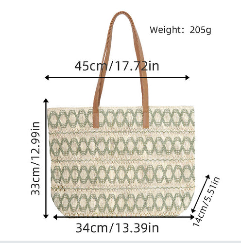 Structured Tote Bag Made of Woven Material Bowlift
