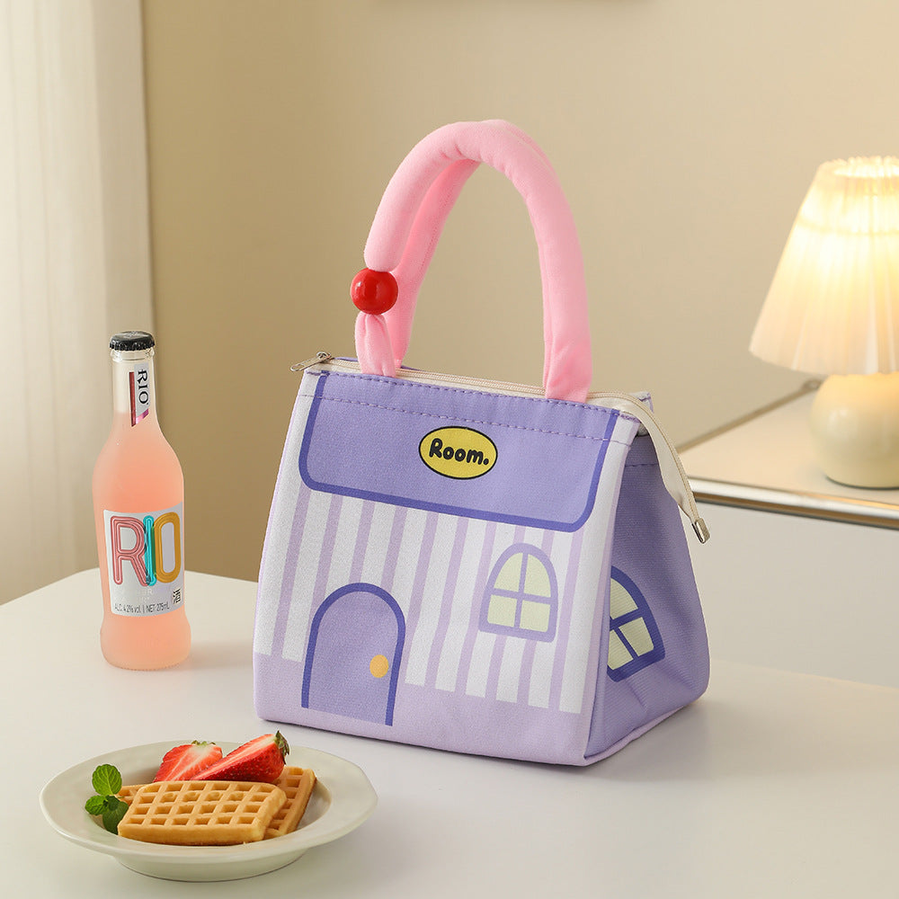 Cute House-Shaped Lunch Bag Bowlift