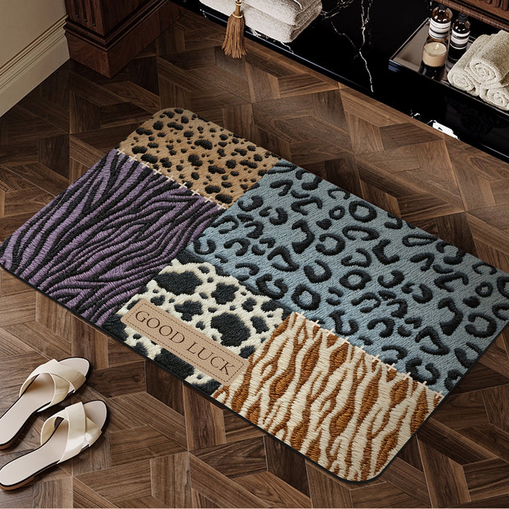 Decorative Multicolor Bath Mat