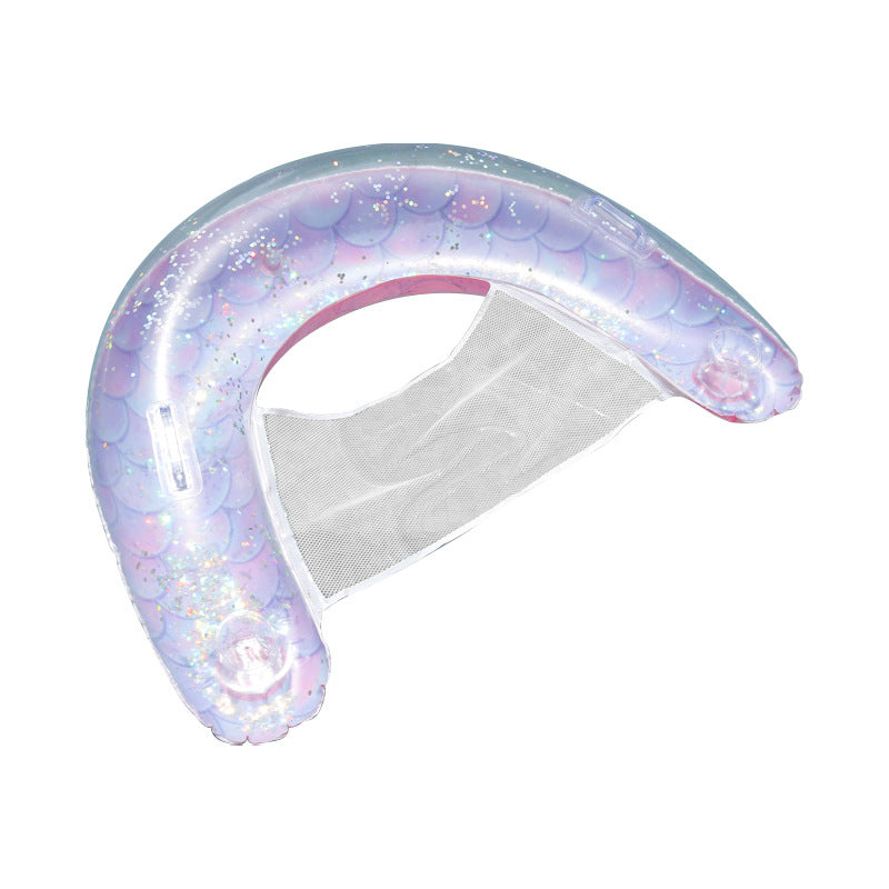Women's Inflatable Fish Swim Towel Bowlift