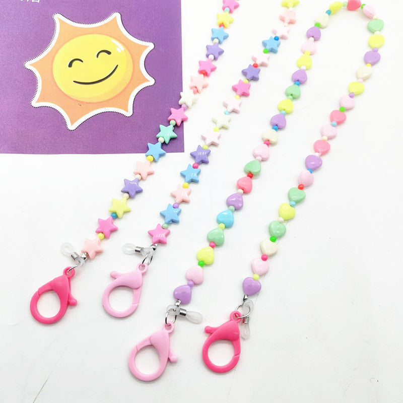 Playful necklace with heart pendants Bowlift