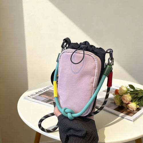 Versatile Drawstring Crossbody Bag