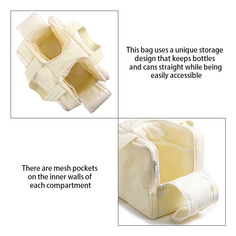 Insulated Multi-Compartment Lunch Bag