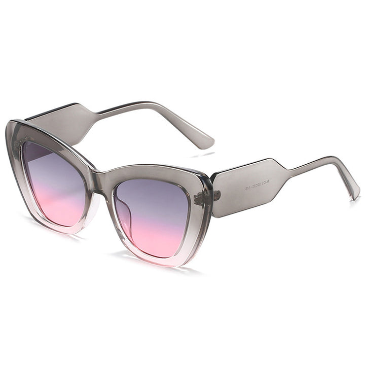 Fashion-Forward Geometric Frame Sunglasses Bowlift