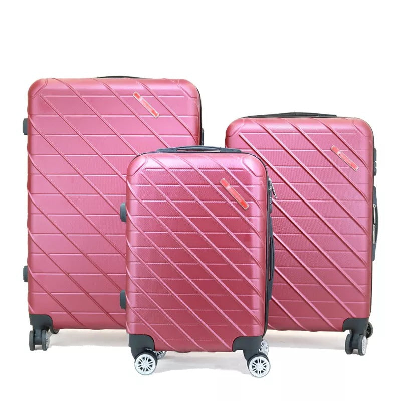 Unisex Compact Multi-Functional Hard Shell Trolley Suitcase Bowlift