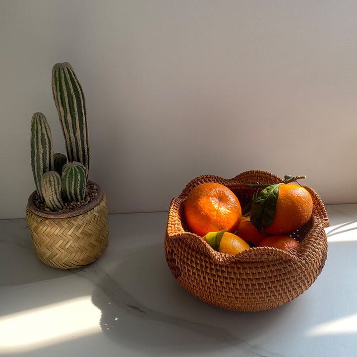 Women decorative storage basket Bowlift
