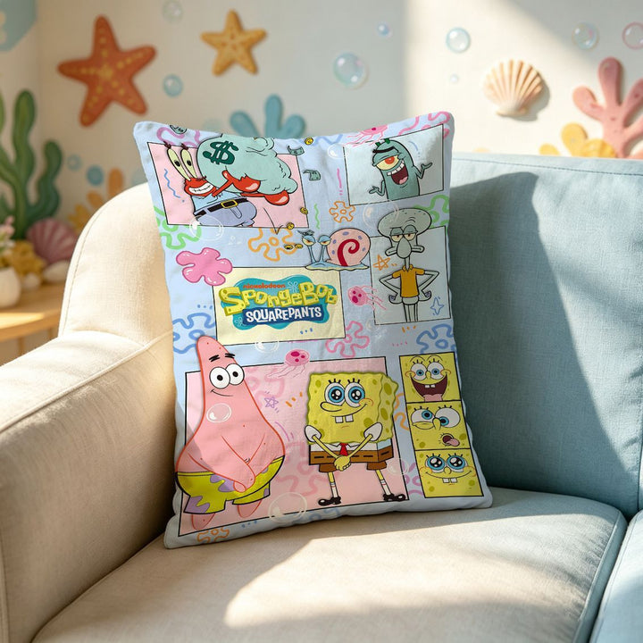 Character-Themed Decorative Throw Pillow