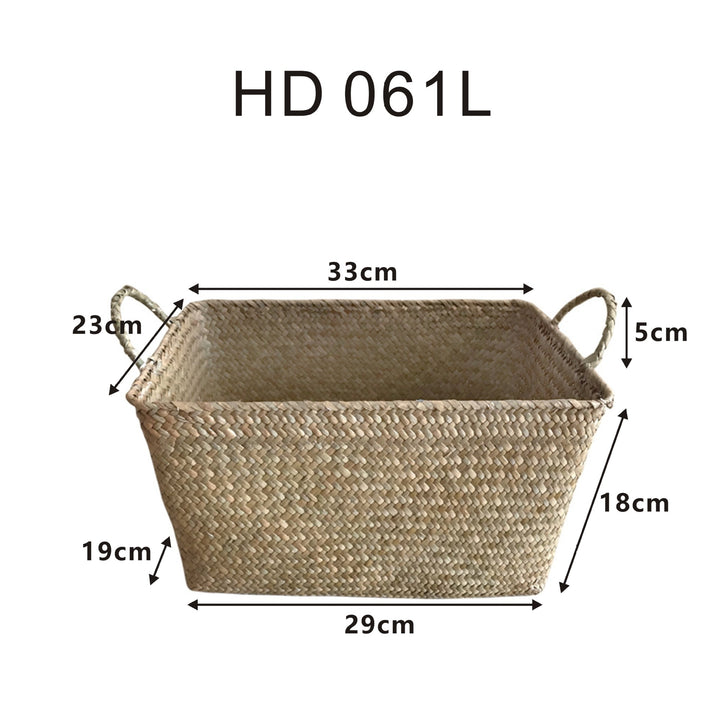 Women's basket with handwoven design Bowlift