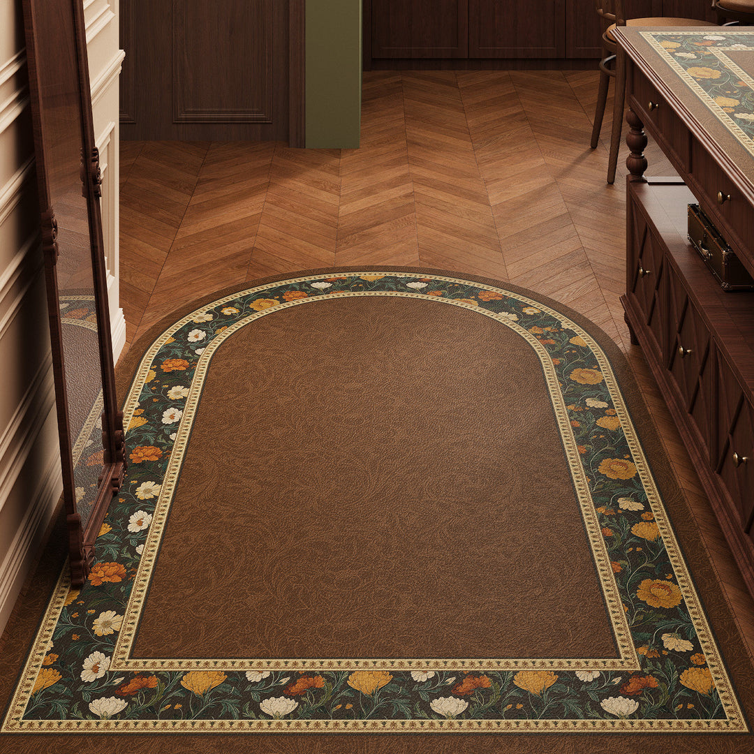 Decorative Floral Area Runner