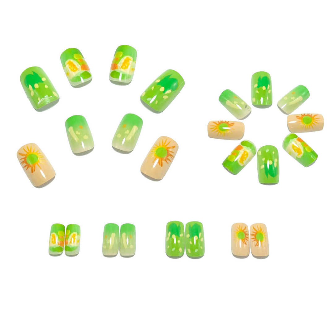 Artificial Nails in Lively Fruit Design Bowlift